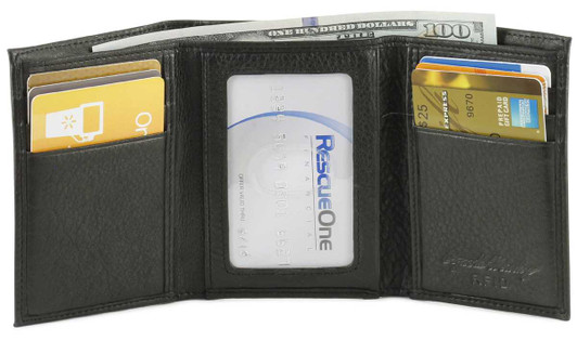 Osgoode Marley RFID Double ID Mens Trifold Wallet