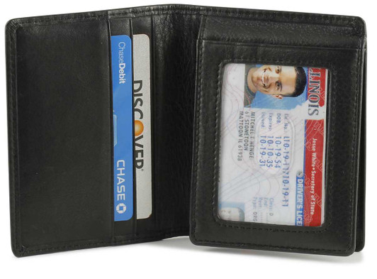Osgoode Marley RFID Flipfold Wallet Open