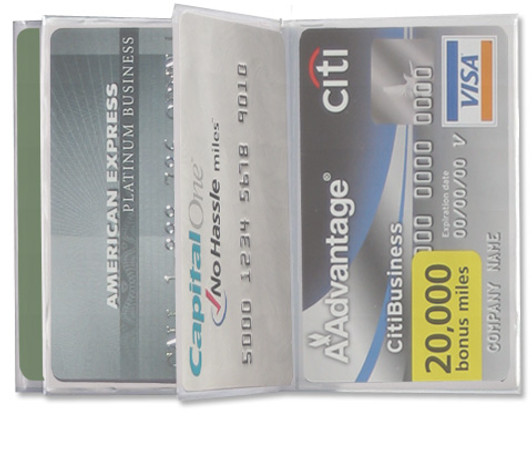 Trifold 10 Credit Card Pages