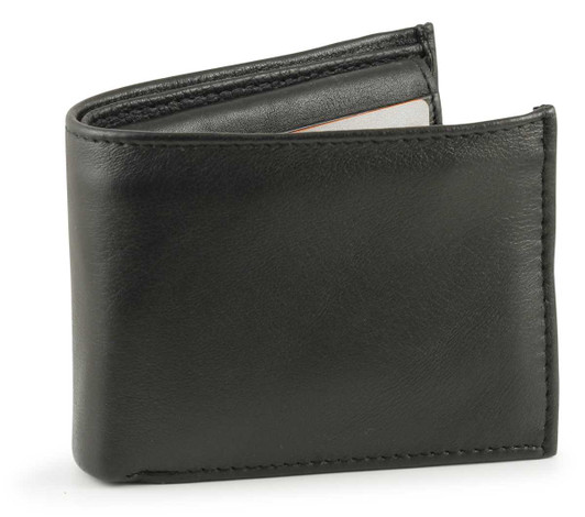 Bifold Wallet with Double Sided Flaps