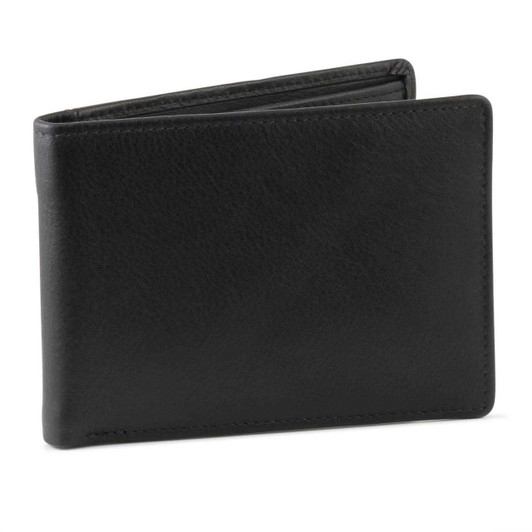 Men's RFID Bifold Vaccination Card Holder Wallet