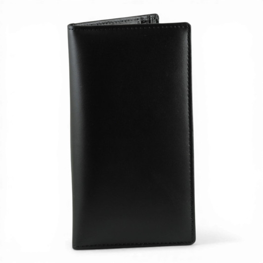 Leather checkbook wallet