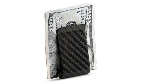 Carbon Fiber Wallet, Mens Carbon Fiber Money Clip Wallet