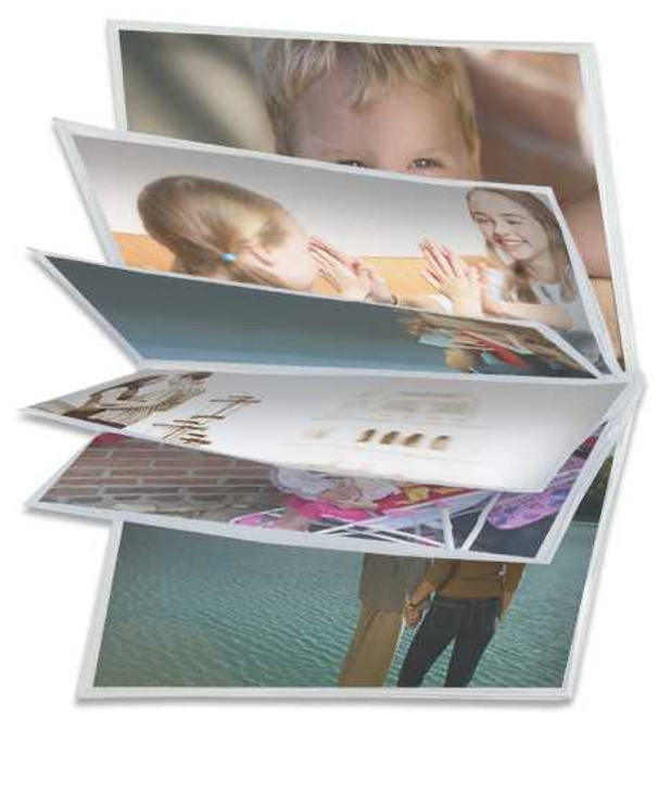 wallet photo holders fanned