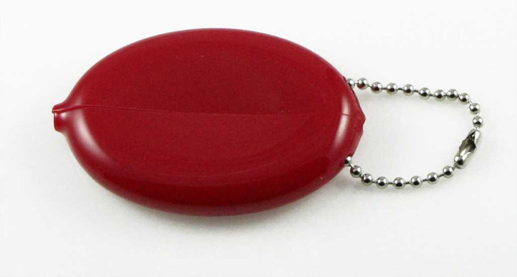 squeeze coin purse red