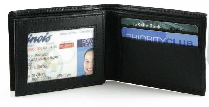 RFID Leather Bifold Wallets