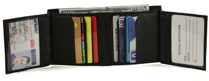 Double Flap Hipster Wallet ID Hodler