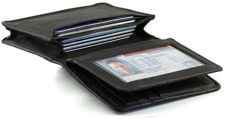 RFID Credit Card Holder Gusset Pocket
