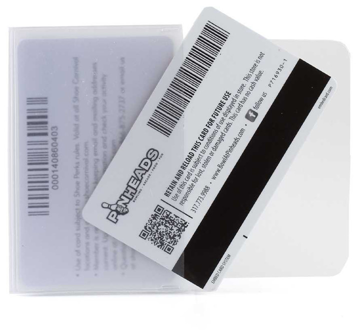 Trifold 4 Page Credit Card Size Wallet Insert