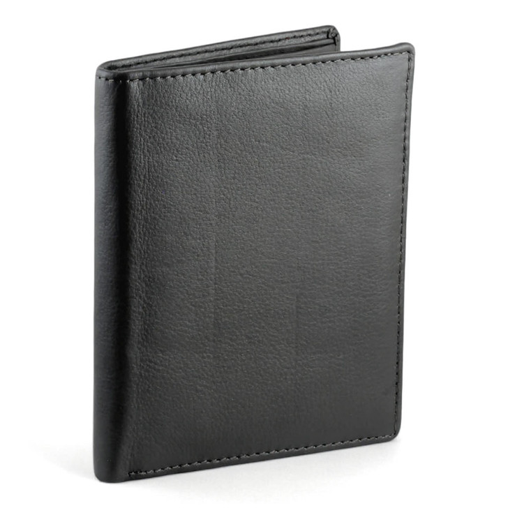 Leatehr Hipster Wallet Gray