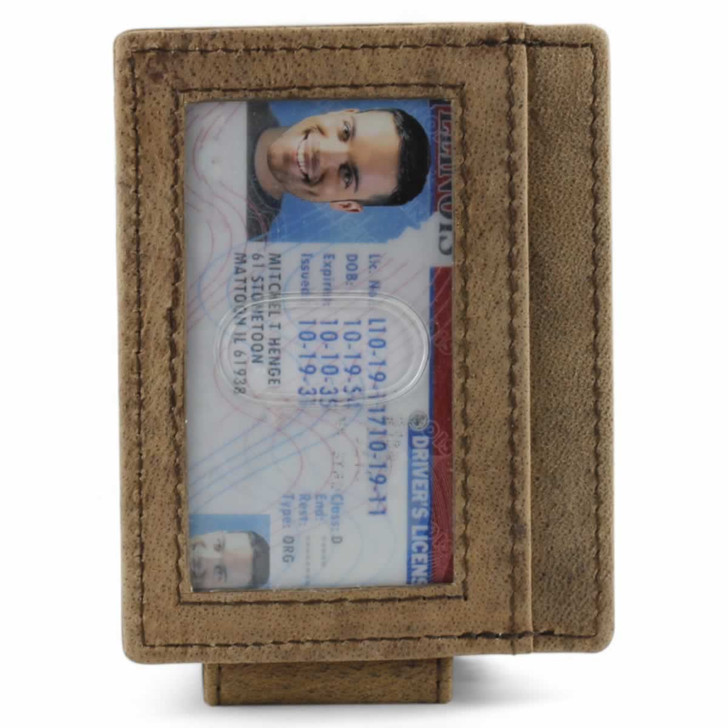 Magnetic Money Clip with Credit Card Holder