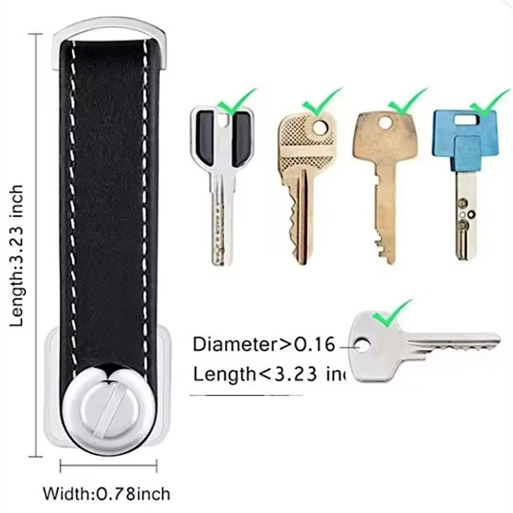 Leather Keychain