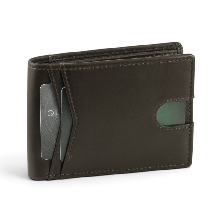 men’s small leather wallet