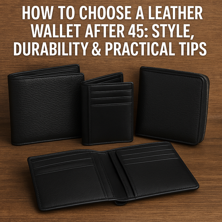 How to Choose a Leather Wallet After 45 | Best Wallets for Men 45+ How to Choose a Leather Wallet After 45 | Best Wallets for Men 45+