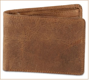 Global Creation pure leather Mens Wallet