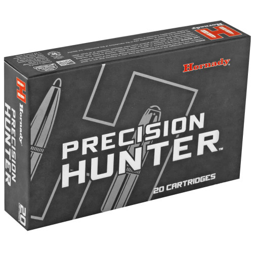 HORNADY PRECISION HUNTER 25-06 REM 110G ELD-X 20RD BX 200RD CASE