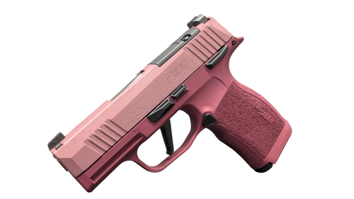 SIG SAUER P365X 9MM PSTL 3.1" TWO TONE BLUSH MS 2-12RD OPTC PLTE CVR