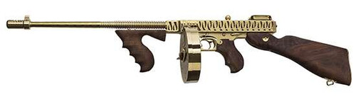 THOMPS 1927A1 DELUXE 45ACP RFL GOLD TIGER STRP