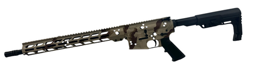 POF P-15 BASE RIFLE CHOCOLATE CHIP 5.56 16.5"BBL, 15"MLOK RAIL, DIRECT IMPENGMENT 1-30RD MAGAZINE