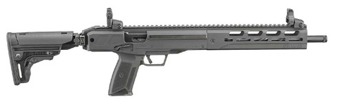 RUGER LC CARBINE CAP COMPLIANT 5.7X28 16.25" 10RD 1/2X28, ADJ STOCK