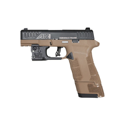 dDIAMONDBK DBAM29 9MM PST BLK/FDE LZ PKG