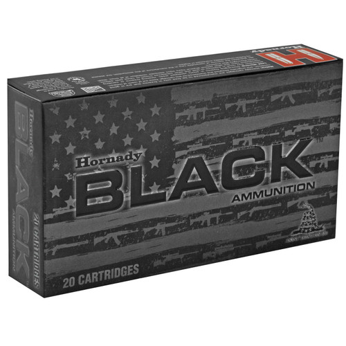 HORNADY BLACK 7.62X39 111G SBR BLACK 20RD BX 200RD CASE