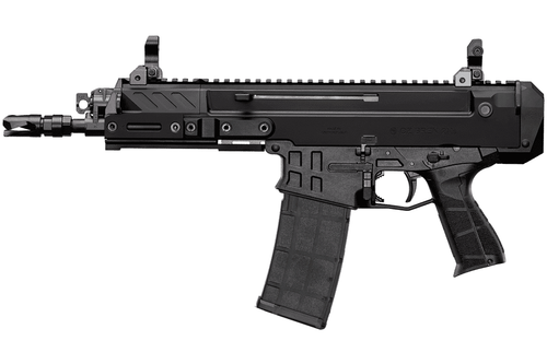 CZ BREN 2 MS PISTOL 5.56 8", BLACK FLIP UP SIGHTS 2-30RD MAGS