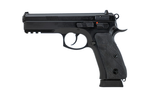 CZ 75 SP-01 9MM PISTOL BLACK FIXED SIGHTS, MANUAL SAFETY 2-10RD MAGS