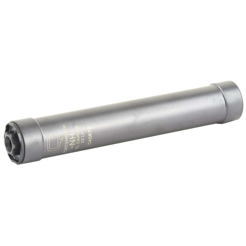 Q EL CAMINO SUPPRESSOR 22LR TITANIUM, SS BAFFLE 1/2X28 BLK