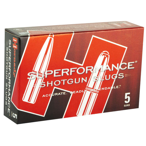 HORNADY SUPERFORMANCE 12G 300G SLUG 5RD BX 100RD CASE