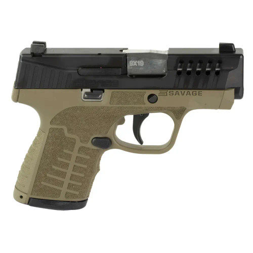 dSAVAGE STANCE MC9 PSTL BLK/FDE NS