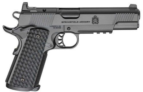 SPRINGFIELD ARMORY 1911 TRP AOS 9MM PISTOL 5" BLACK CARRY CUT, RAIL 3-9RD MAGS