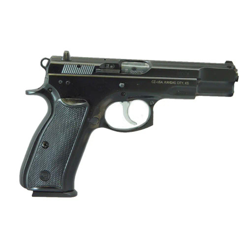 CZ 75BD 9MM PISTOL BLACK FIXED SIGHTS, DECOCKER 2-10RD MAGS