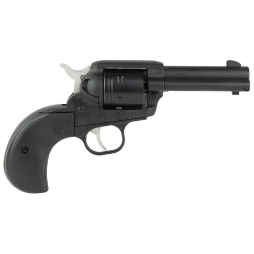 dRUGER WRANGLER 22LR S/A 3.75" REVOLVER BLK CER