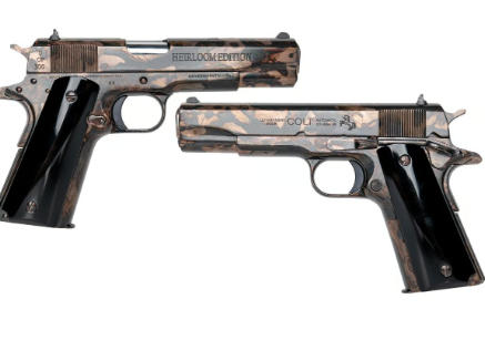 COLT HEIRLOOM 1911 GOVERNMENT 38 SUPER 5" PSTL 1-9RD MAG 1-300 MADE