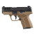 dSAVAGE STANCE MC9 PSTL BLK/FDE NS