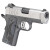 RUG SR1911 OFCR-STYLE 9MM PSTL 3.6" STS/BLK CHK GRPS 7+1