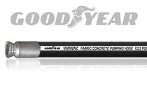 Goodyear 1235 PSI Fabric Reinforced Concrete Hose (Heavy Duty Ends)