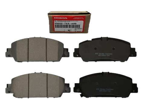Original Honda Bremsbeläge Vorne – Set 45022-SZA-A00, Inkl. Beläge & Schienen, Für Optimale Bremskraft