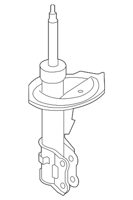 Strut Assembly - Kia (54651-1M200)-dubai