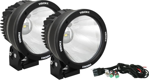 VisionX 6.7" CANNON BLACK 50W LED LIGHT KIT