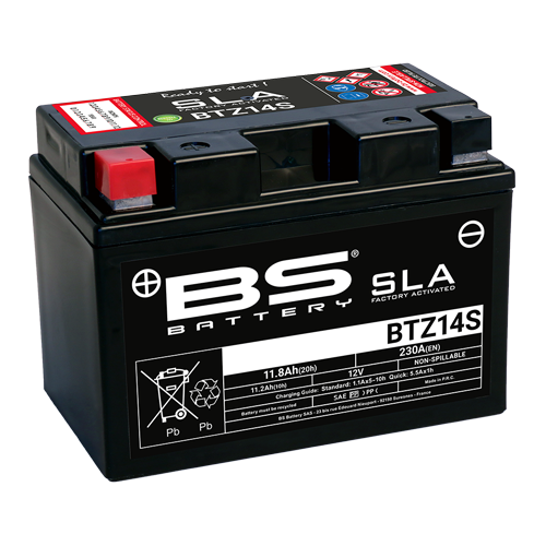 S Battery SLA (BTZ14S) for Suzuki Hayabusa GSX1300RRQ 2021-2023