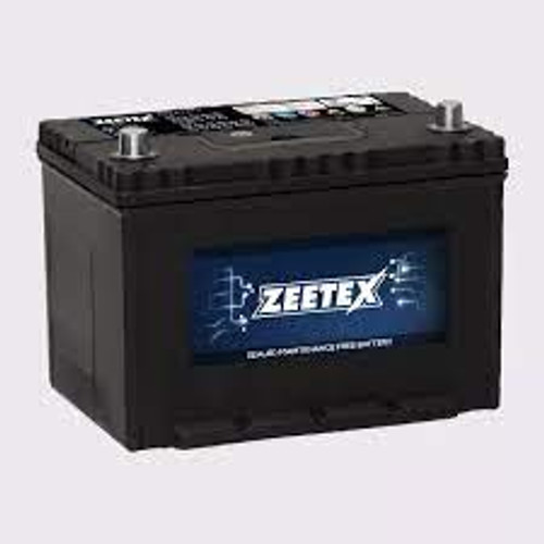 Zeetex - 80D26L Left Terminal 12V JIS 70AH Car Battery-UAE