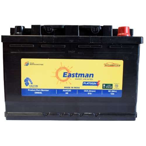 Eastman 12V 66 AH DIN Car Battery-UAE