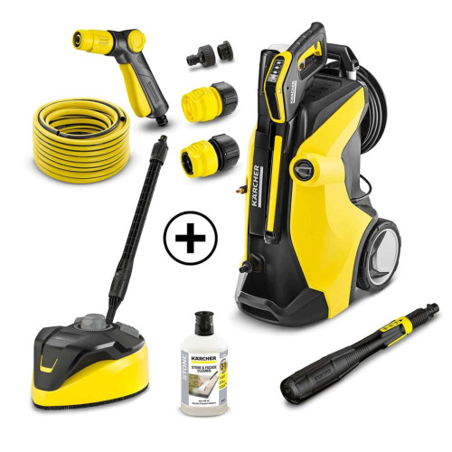 Karcher High Pressure Washer K7 Premium Smart Control Home + Telescopic Lance, TLA 4 + Hose (20 m)-UAE