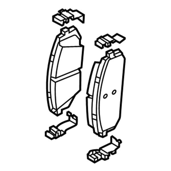 Brake Pads - Kia (58101L1A70)DUBAI