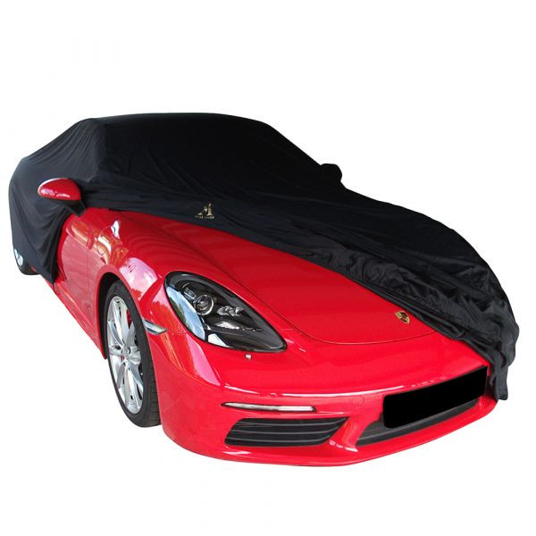Tailor made outdoor carcover Porsche Cayman (718) 1997-present with mirrorpockets-UAE