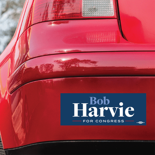 Bob Harvie (8" x 3" Bumper Magnet)