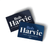 Bob Harvie (4" x 2.5" Vinyl Sticker -- Combo Pack of Two!)