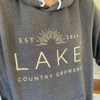 Unisex Lake Country Growers Hooded Sweatshirt 